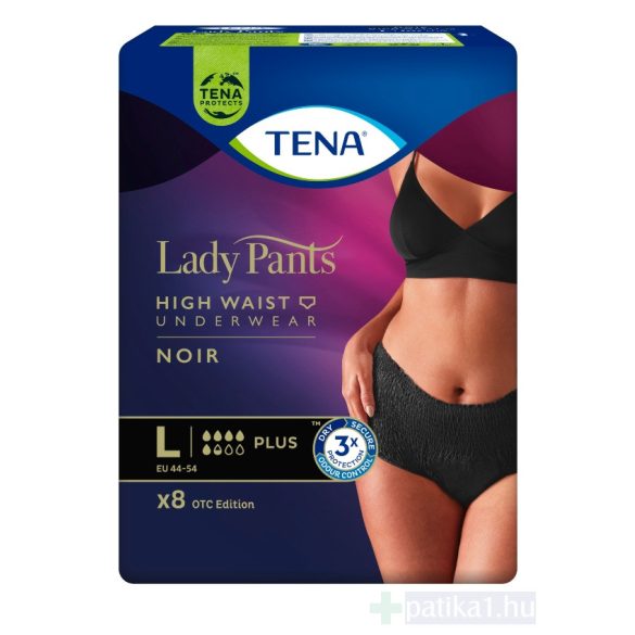 Tena Lady Pants Plus nadrágpelenka L fekete 8x