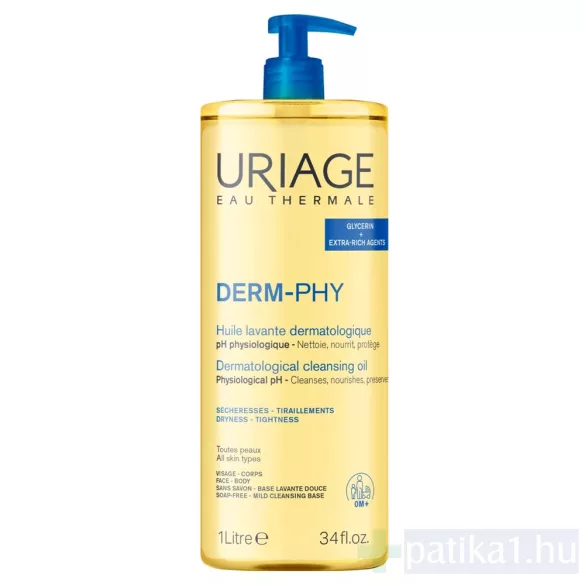 Uriage Derm-Phy tusfürdő olaj 1000 ml