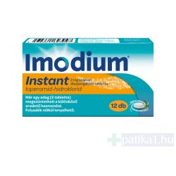 Imodium Instant 2 mg szájban diszpergálódó tabletta 12x