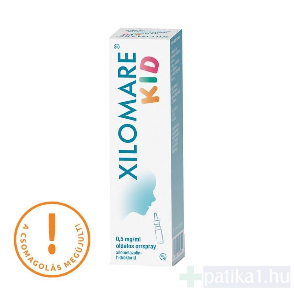 Xilomare Kid 0,5 mg/ml oldatos orrspray 10 ml