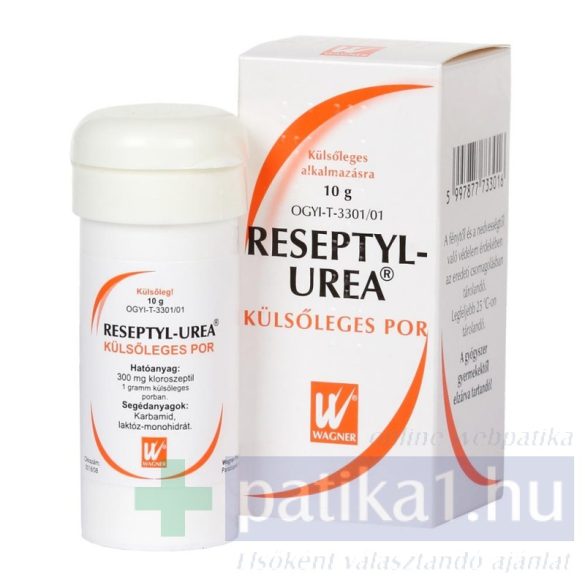 Reseptyl-Urea külsőleges por 10 g
