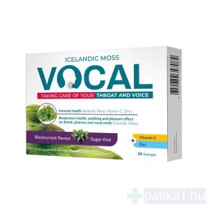 Vocal szopogató tabletta feketeribizli 24x