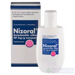 Nizoral korpásodás elleni sampon 20 mg/g 200 ml
