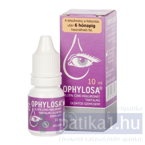 Ophylosa 1,15% oldatos szemcsepp 10 ml