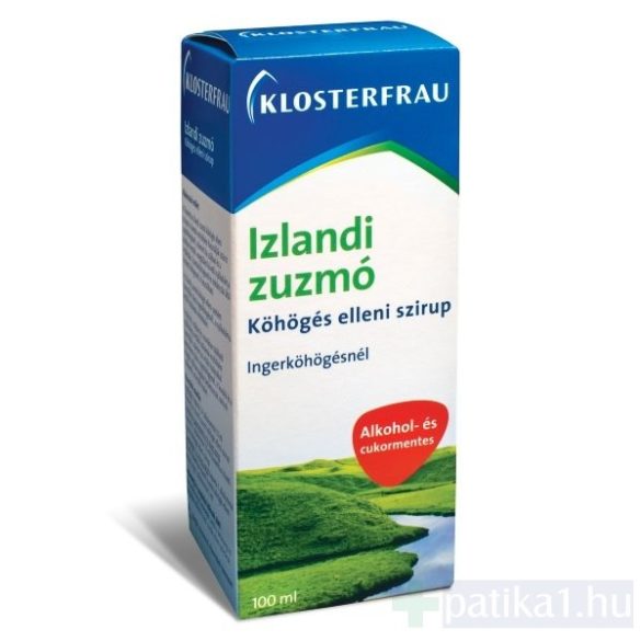 Klosterfrau Izlandi zuzmó szirup 100 ml