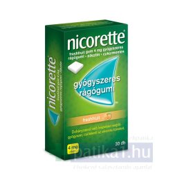 Nicorette Freshfruit gum 4 mg 30 db nikotinos rágó