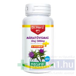 Dr. Herz Máriatövismag olaj 500 mg kapszula 60x