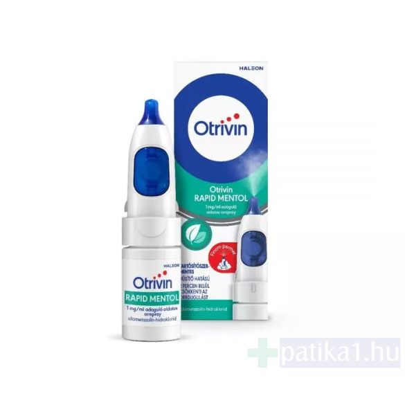 Otrivin Rapid Mentol 1 mg/ml adagoló oldatos orrspray 10 ml