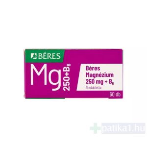 Béres Magnézium 250 mg + B6 filmtabletta 60x