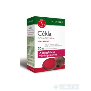 Interherb Napi1 Cékla Extraktum kapszula 30x