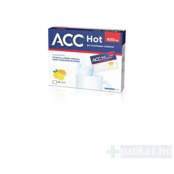 ACC Hot 600 mg por belsőleges oldathoz 10x