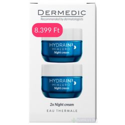   Dermedic Hydrain DUO intenzív hidratáló éjszakai krém 2x50 ml