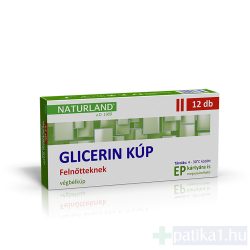 Naturland Glicerin kúp felnőtteknek 2500 mg 12x