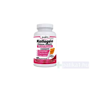 Jutavit Kollagen + Hialuron Komplex cukormentes gumivitamin 60x