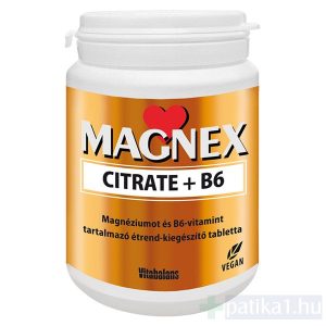 Magnex Citrate B6 vitamin tabletta 150x Vitabalans magnézium-citrát