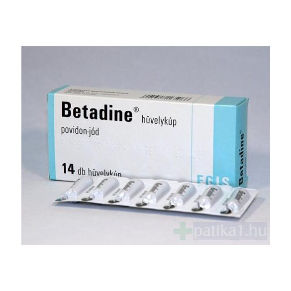 Betadine Intima hüvelykúp 14x