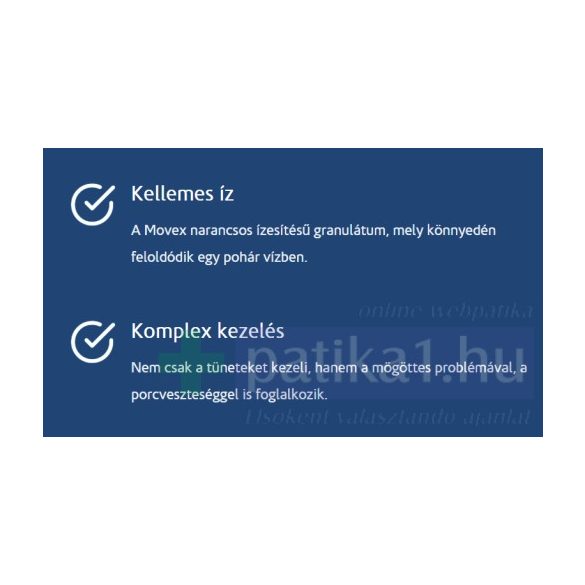 Movex 1500 mg por belsőleges oldathoz 60x