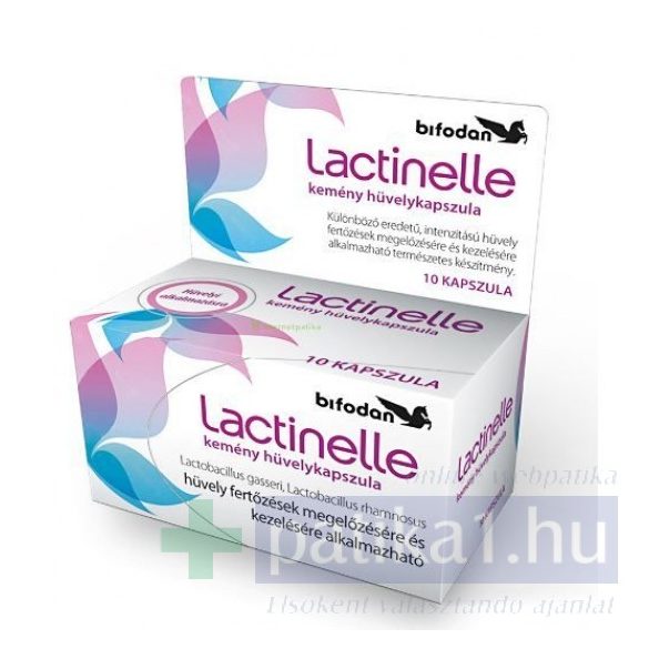 Lactinelle kemény hüvelykapszula 10 db