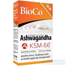 BioCo Ashwaganda KSM-66 tabletta 60x