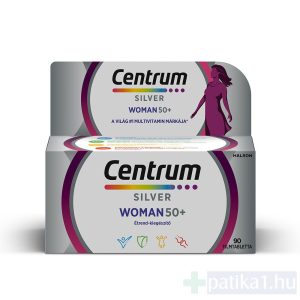 Centrum Nőknek 50+ étrendkiegészítő filmtabletta 90x Silver Woman