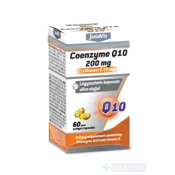 JutaVit Koenzim Q10 200 mg + E-vitamin 35 mg kapszula 60x