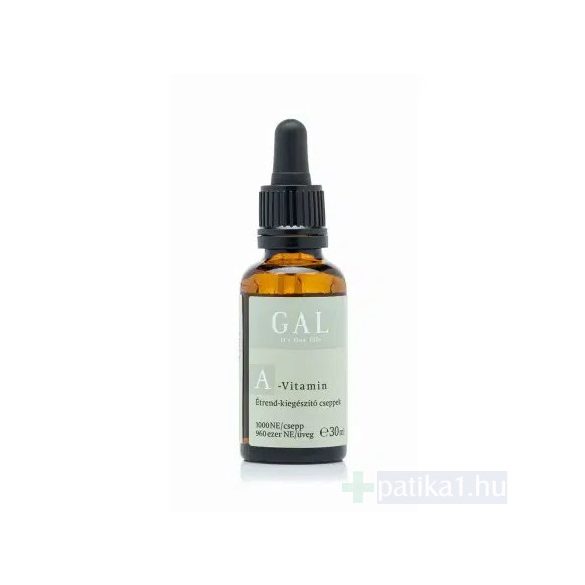 GAL A-vitamin étrendkiegészítő cseppek 30 ml