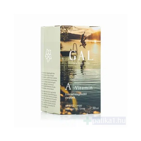 GAL A-vitamin étrendkiegészítő cseppek 30 ml
