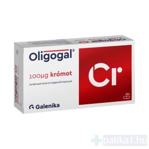 Oligogal Cr 100 mcg étrendkiegészítő kapszula 30x króm