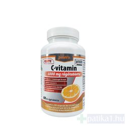   JutaVit C-vitamin 1000 mg Forte rágótabletta + D3-vitamin+ Csipkebogyó kivonat 60x