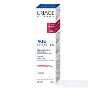 URIAGE Age Lift filler azonnali ráncfeltöltő és bőrtökéletesítő arckrém 30ml