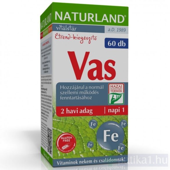 NAturland Vas tabletta 60 db