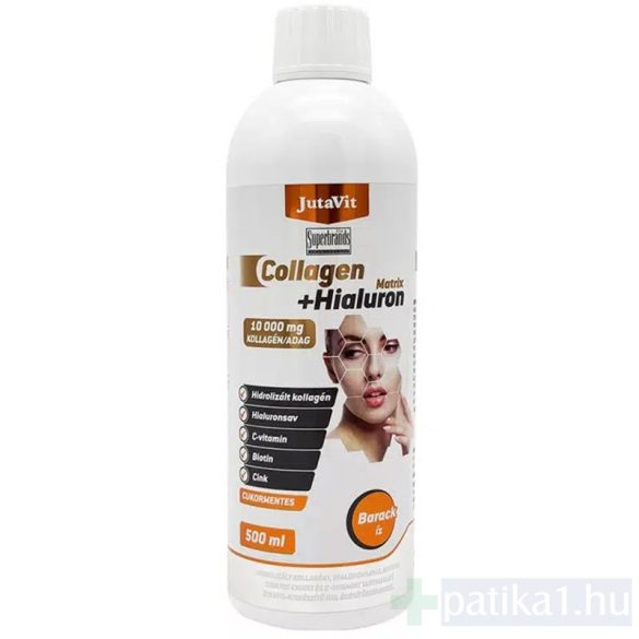 JutaVit Collagen + Hialuron Matrix ital barack 500 ml