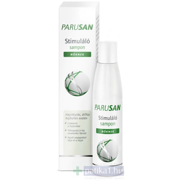 Parusan stimuláló sampon hajhullásra 200 ml + masszírozó kefe