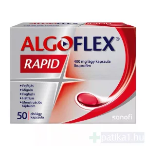 Algoflex Rapid 400 mg lágy kapszula 50x