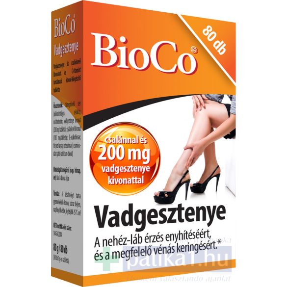 BioCo Vadgesztenye tabletta 80x