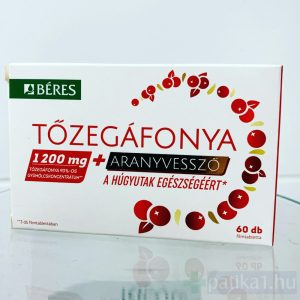 Béres Tőzegáfonya + aranyvessző filmtabletta 60x