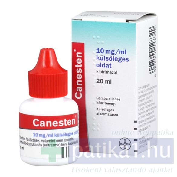 Canesten 10 mg/ml külsőleges oldat 20 ml 