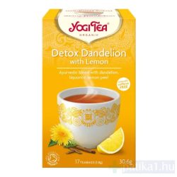   Yogi tea Tisztító (méregtelenítő) citrommal bio tea filteres 17x