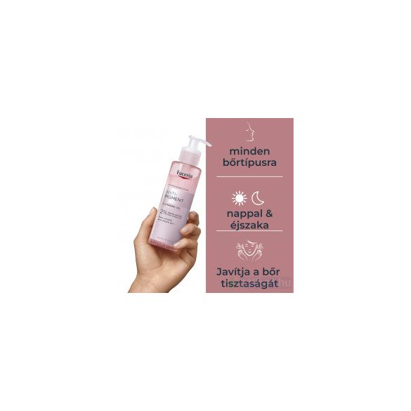 Eucerin Anti Pigment hámlasztó arclemosó gél 200 ml 