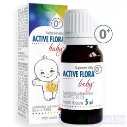 Active Flora Baby+ étrendkiegészítő cseppek 5 ml