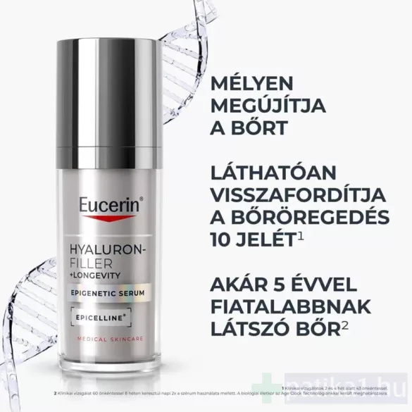Eucerin Hyaluron-Filler Epigenetic ráncfeltöltő szérum 30 ml