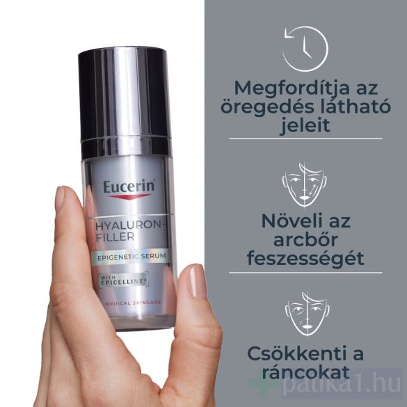 Eucerin Hyaluron-Filler Epigenetic ráncfeltöltő szérum 30 ml