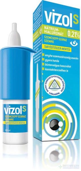 VizolS 0,21% szemcsepp száraz szem 10 ml