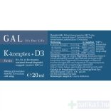 GAL K-komplex D3 Forte csepp 20 ml