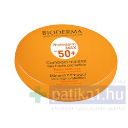   Bioderma Photoderm MAX Kompakt púder SPF50+ (középtónusú) 10g arany