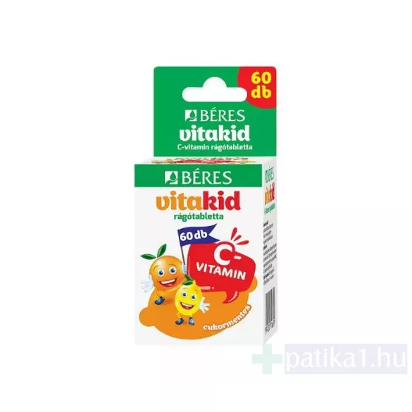 Béres Vitakid C-vitamin rágótabletta 60x