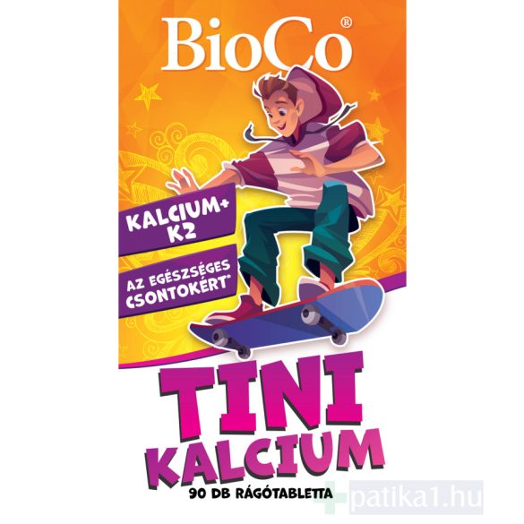 BioCo Tini kalcium rágótabletta 90x