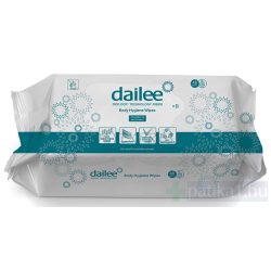   Dailee nedves törlőkedő felnőtteknek 48x nagy méretű 20x30 cm
