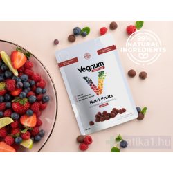  Vegnum NutriFruits-Feketeribizli (szerves vas) 30 db gumigyümölcs