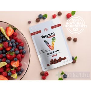 Vegnum NutriFruits Feketeribizli (szerves vas) 30x gumigyümölcs